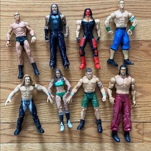 WWE action figure lot